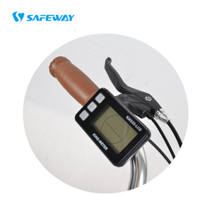 Vélo électrique Safeway vintage 26 pouces, cadre <span class=keywords><strong>en</strong></span> alliage, vélo électrique 48V <span class=keywords><strong>EN</strong></span> <span class=keywords><strong>15194</strong></span>, léger, écran LCD, élégant vélo électrique pour femme - Product Image 2