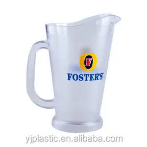 Hot Sale 1.8L Clear Plastic Ice Beer Pitcher