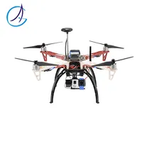 Drone Fotografi Udara Rc 4 Sumbu, Kit Bingkai Quadcopter dengan Kamera 2Km GPS 2.4G F450
