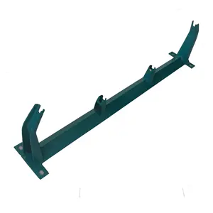 Heavy duty angle steel trough metal conveyor roller brackets