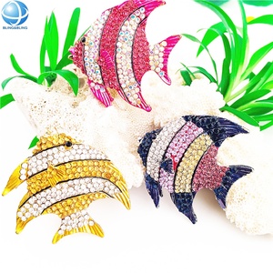 Mooie Animal Charms Pin Clownfish Nemo Harde Broches Vrouwen Meisjes Sieraden Cartoon Bulk Badge Broche