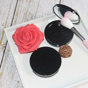 Hot Sale Black <strong>Compact</strong> Makeup <strong>Powder</strong> Container Plastics Cosmetic Packaging case Empty <strong>Powder</strong> <strong>Compact</strong> for Sale - Product Image 4