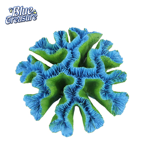 Goed ontworpen Blauw Schat marine <span class=keywords><strong>aquarium</strong></span> handgemaakte hars reef koralen - Product Image 6
