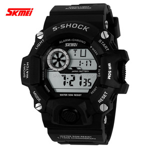 2015 comprar relojes <span class=keywords><strong>en</strong></span> línea ee. uu. estilo fresco big face 5 atm Cronógrafo reloj de plástico - Product Image 3