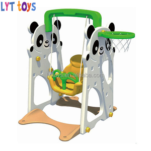 Crazy Và Phổ Biến Trẻ Em Trong Nhà Playhouse Trượt Nhựa Với Swing - Product Image 5