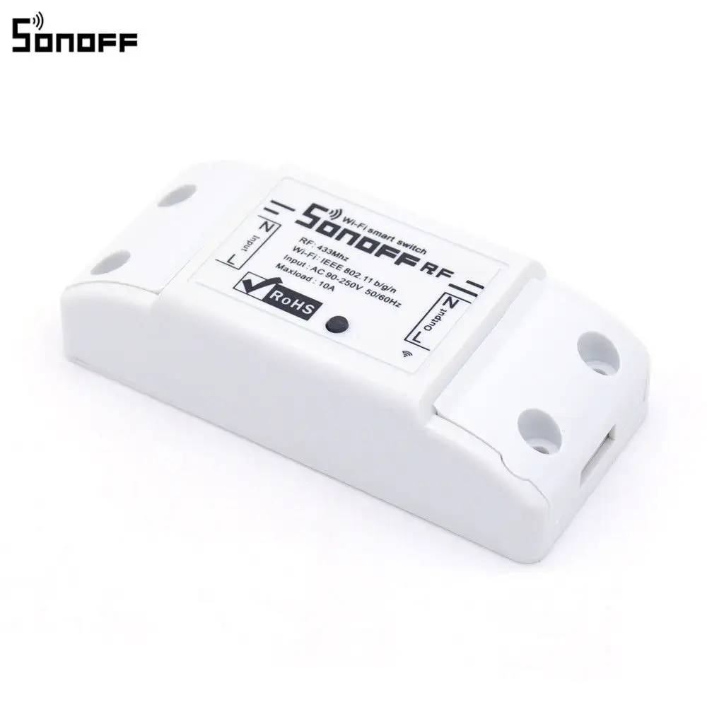 Sonoff WiFi Wireless Smart Switch with RF Receiver Wifi Remote Controller for Smart Home