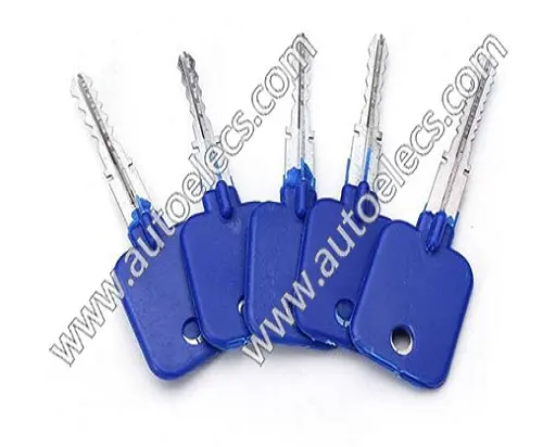 Good Use 5pcs Lock Repairing Tools Locksmith Try-Out Keys Set for Cross Lock