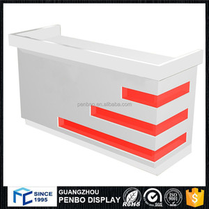 2016 centro comercial de moda de diseño moderno mostrador de madera para la tienda de ropa tienda de caja - Product Image 4