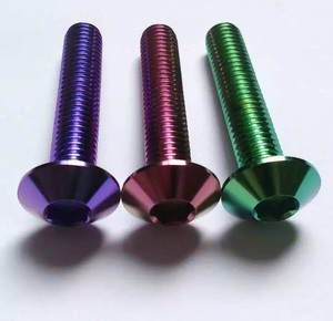 Automobile car Gr5 <strong>titanium</strong> wheel hub nut M12*1.5*48mm - Product Image 6