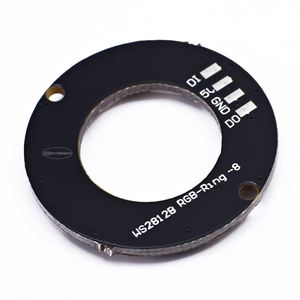 8 bit WS2812 5050 RGB LED Vòng đèn ánh sáng với tích hợp điều khiển Hot Bán - Product Image 2