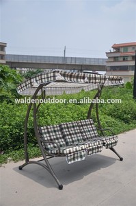 poly rattan tres plazas egg chair / de interior silla colgante del oscilación / exterior patio jardín columpio balcón ( DH-203 ) - Product Image 1
