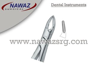 Pince à extraction dentaire Fig76 N Instruments dentaires en acier inoxydable de haute qualité personnalisés - Product Image 2