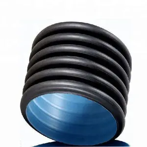 ท่อระบายน้ำพลาสติก Hdpe ขนาด SN6 600มม. ราคาท่อระบายน้ำ/ท่อ Hdpe คู่ผนัง/ท่อ Hdpe