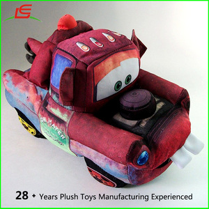 Promoción 10 pulgadas Pixar <span class=keywords><strong>Cars</strong></span> 2 felpa Tow Mater hablar PAL juguete - Product Image 2