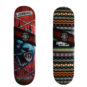 Planches de skateboard Hondar Professional Canada Maple - Pièces de skateboard 7 plis en érable canadien 5,25 pouces, camions en aluminium 52 mm, rebond élevé en PU - Product Image 5