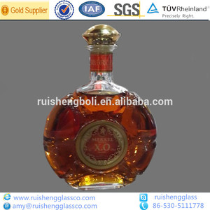 vacía de lujo <span class=keywords><strong>hennessy</strong></span> <span class=keywords><strong>xo</strong></span> botella de vidrio - Product Image 1