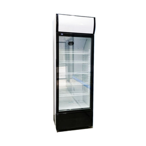 High Quality 380L Auto Defrost Pepsi Display <strong>Fridge</strong> Single <strong>Glass</strong> <strong>Door</strong> <strong>Drinks</strong> Cooler with LED Light and Wheels for Bar Use - Product Image 2