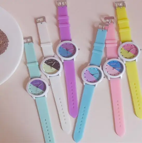 Hot movement watches silicone