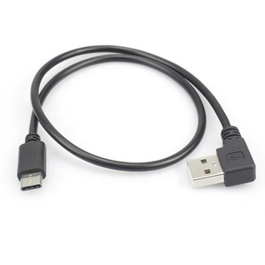 90 độ góc phải USB-A Nam để USB-C nam sạc nhanh cáp với tốc độ cao truyền dữ liệu cho không gian chật hẹp - Product Image 6