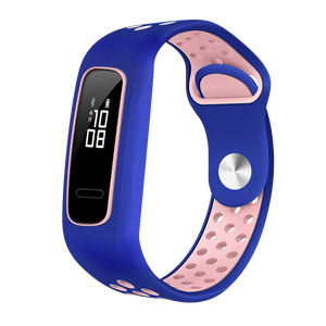 Bracelet de montre intelligente AW70 bicolore direct d'usine, en silicone pour montre Huawei - Product Image 3