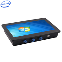 10 12 15 15.6 pouces portable ip67 étanche plug in plat industriel tout en un écran tactile panneau pc linux OS