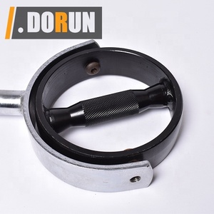 Tricep Phụ Kiện Cáp Ép Xuống, Tay Cầm Cong Kéo Xuống Lát Phụ Kiện Máy Trọng Lượng Với Vòng Kẹp Xoay - Product Image 2