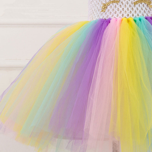 Gaun Tutu Unicorn Grosir untuk Anak-anak, Set Ikat Kepala Tanduk Unicorn, Kostum Pesta Unicorn untuk Anak Perempuan, Gaun - Product Image 5