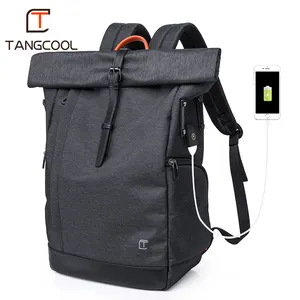 Tangcool กระเป๋าเป้กันขโมยสำหรับวัยรุ่น,กระเป๋าเป้ใส่แล็ปท็อปพร้อมช่อง Usb สำหรับผู้ชายสไตล์ร้อนแรงปี2020