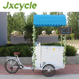 Cep dondurucu konteyner ile pedicab bisiklet