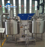 Équipement de brassage de bière, 50l, 100l, 200l, 250l, 300l, 400l, 500l, 600l, 800l, 1000l, pour bar et restaurant