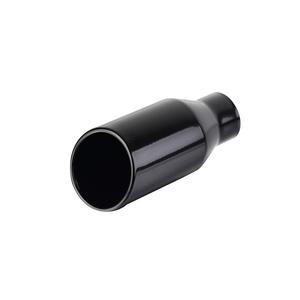 <span class=keywords><strong>Embout</strong></span> d'échappement diesel en acier inoxydable noir avec bord roulé, entrée 2,5 pouces, sortie 4 pouces, longueur 9 pouces, <span class=keywords><strong>embout</strong></span> d'échappement noir 25 - Product Image 1