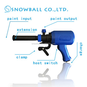 Bola de nieve de <span class=keywords><strong>rodillo</strong></span> de pintura herramientas de pintura con batería de litio pared papel pintado basilemma herramientas cepillo - Product Image 4