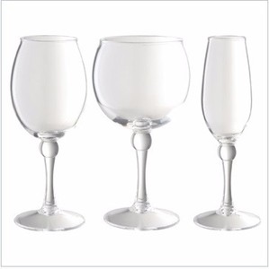Verre à vin en acrylique transparent écologique de 285ml conçu à plusieurs niveaux pour la fête - Product Image 4