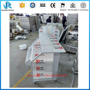 Sgaier LED iluminado <span class=keywords><strong>Bar</strong></span> portátil sobre ruedas - Product Image 6