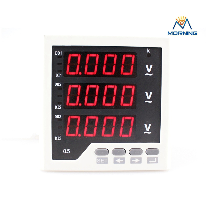 Ac220V Ac380V Питание Экономика Измеритель Напряжения