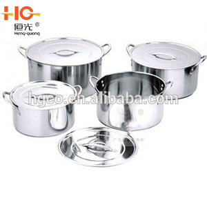 Productos promocionales al por mayor de acero inoxidable de china sopa ollas conjunto de utensilios de cocina conjunto - Product Image 3