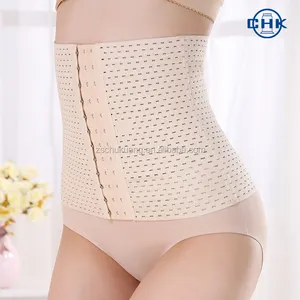 Wholesale high quality hollow steel waist cincher trimmer belt support postpartum slimming waist shaper