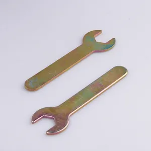 Mini Single Open <strong>Spanner</strong> Thin Double End Thickened Carbon Steel Open End Mini Disposable Stamp Wrench - Product Image 2