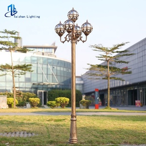 Lampe de jardin LED moderne, lampadaire <span class=keywords><strong>extérieur</strong></span>, poteau à haut mât, éclairage décoratif pour centre commercial, éclairage routier, poteau d'éclairage - Product Image 5