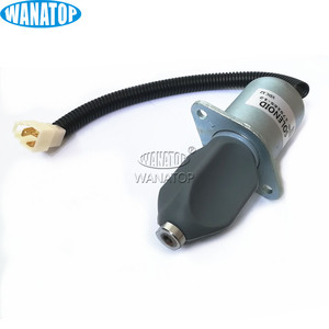 Nuevo solenoide de cierre de combustible de 12V, piezas de motor 1751ES-12 para Woodward - Product Image 5