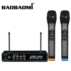 Microphone Karaoké S-9 Double Microphone Sans Fil Boîte de TÉLÉVISION Android <span class=keywords><strong>Micro</strong></span> - Product Image 5