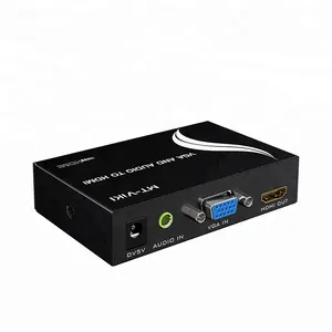 Bộ chuyển đổi 1080P VGA sang HDMI với âm thanh + nguồn điện, bộ chuyển đổi cấp công nghiệp