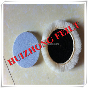 Tampons de polissage en feutre de laine en acier inoxydable écologique en <span class=keywords><strong>mousse</strong></span> d'acier et feutre de polissage de meubles en métal pour une utilisation en voiture - Product Image 3
