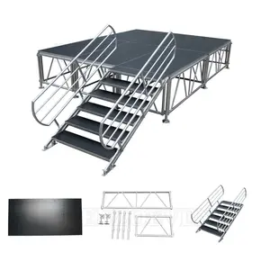 Used Portable Staging/Mobile Folding Stage/portable Stage Stairs