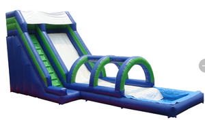 Popular nuevos gigante tobogán inflable con piscina para <span class=keywords><strong>los</strong></span> niños, inflable diapositiva mojada, tobogán inflable para adultos - Product Image 2