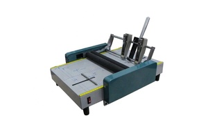 लोकप्रिय डेस्क टॉप बुकलेट निर्माता मशीन बुकिंग बाध्यकारी मशीन - Product Image 4