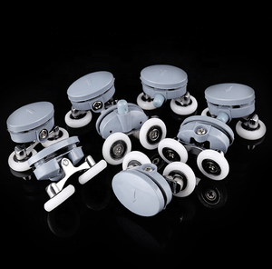 Vòi hoa sen cabin Phụ Kiện Bộ phận bánh xe phòng tắm vòi sen cửa con lăn bánh xe nhựa cửa trượt con lăn - Product Image 4