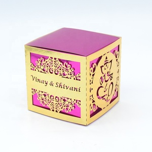Ganesh buddha wedding laser cut return gifts indian wedding box