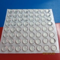 Pieds en caoutchouc adhésifs antidérapants en silicone hémisphérique pour la protection de l'ordinateur portable