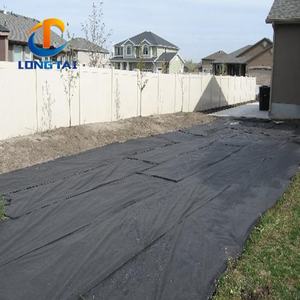 Tapis <span class=keywords><strong>de</strong></span> mauvaises herbes, <span class=keywords><strong>toile</strong></span> <span class=keywords><strong>de</strong></span> <span class=keywords><strong>paillage</strong></span>, noir, tissu agricole, 1000 m, biodégradable, rouleau - Product Image 2